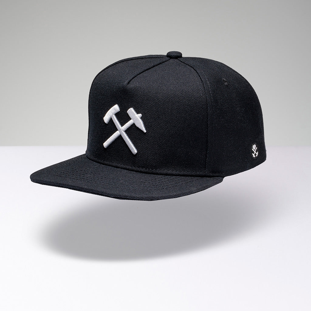 Schlägel und Eisen Snapback - Black White