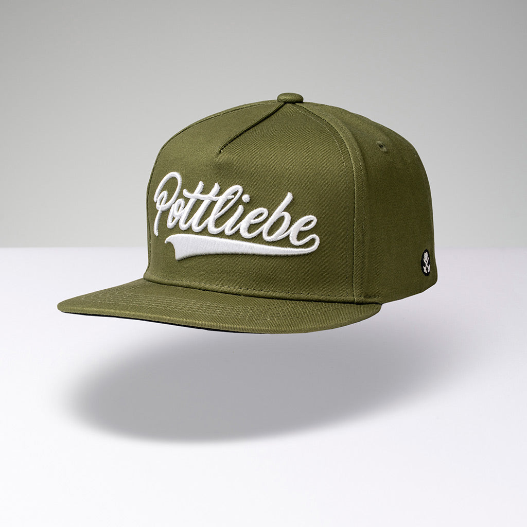 POTTLIEBE Snapback - Olive White