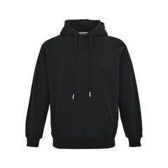 Small embroidered logo hooded sweatshirt