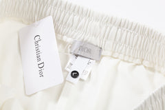 knitted embroidered shorts