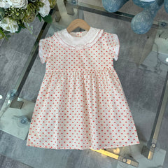 Doll neck dress