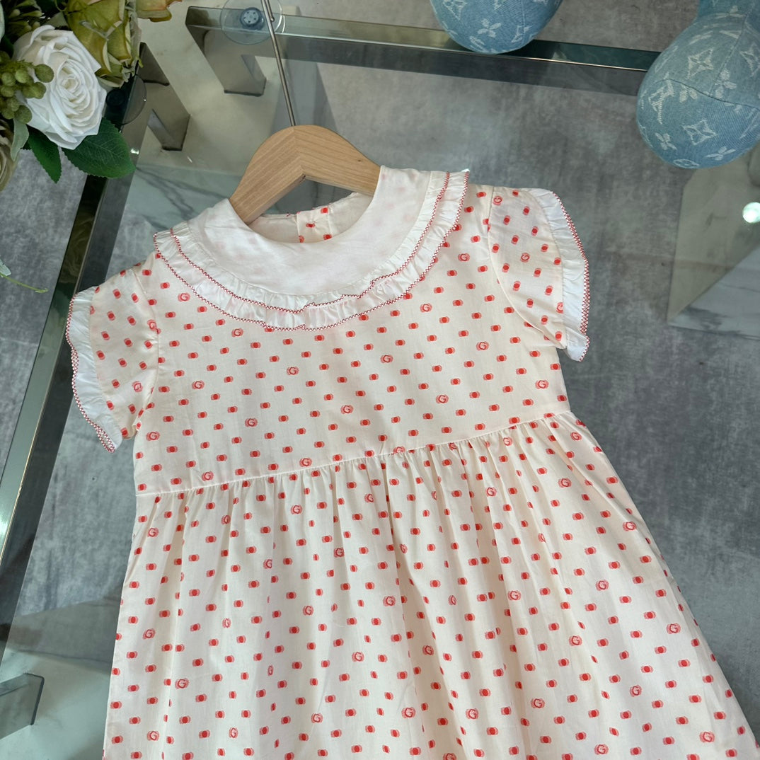 Doll neck dress