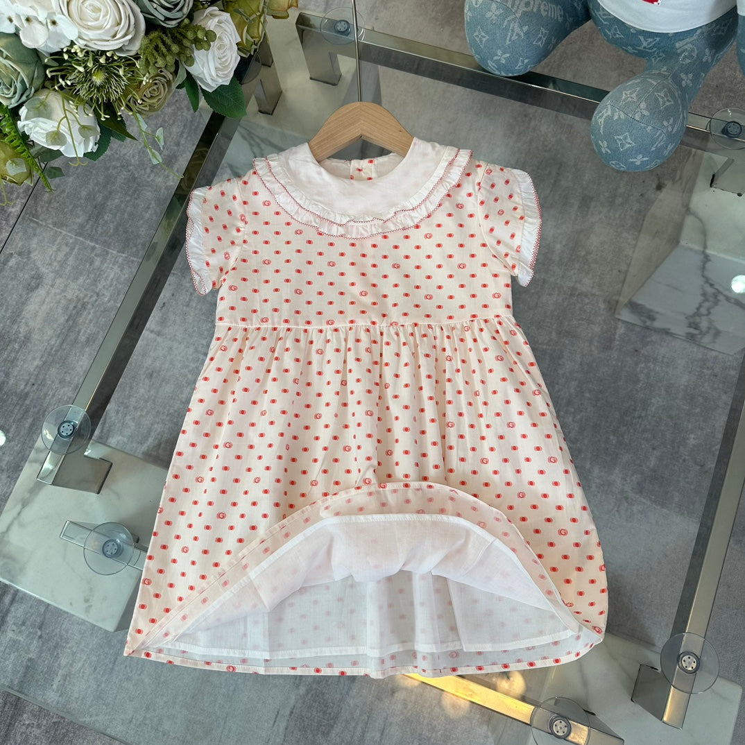 Doll neck dress