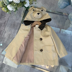 Bear Cartoon Windbreaker