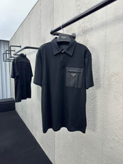 Simple style short sleeves