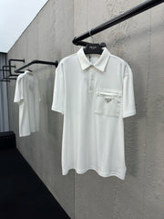 Simple style short sleeves