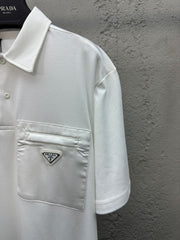 Simple style short sleeves