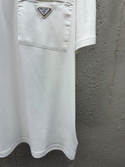 Simple style short sleeves