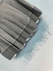 Preppy pleated skirt