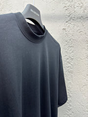 Back rhinestone short sleeves
