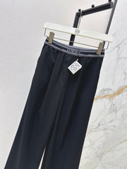 Elastic waist trousers