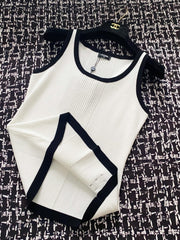 Knitted vest