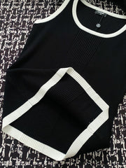 Knitted vest