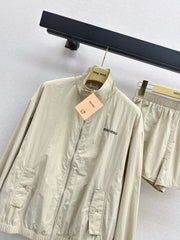 Casual sun protection windbreaker suit