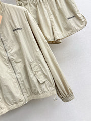 Casual sun protection windbreaker suit