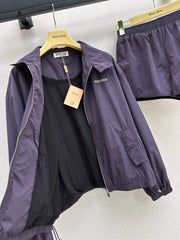 Casual sun protection windbreaker suit