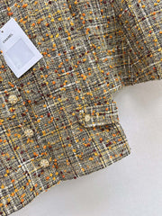 Celebrity style tweed suit