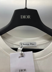 Round neck short-sleeved T-shirt dress + single-breasted skirt hip skirt