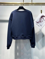 Casual lazy sweater + shorts set
