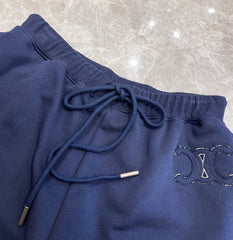 Casual lazy sweater + shorts set
