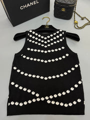 Polka dot vest