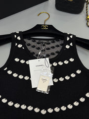 Polka dot vest
