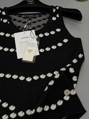 Polka dot vest
