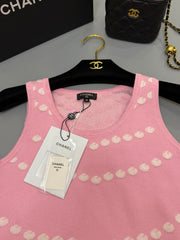 Polka dot vest