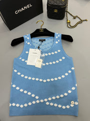 Polka dot vest