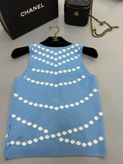 Polka dot vest