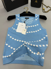 Polka dot vest