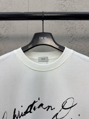Signature flocked short sleeves