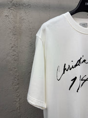 Signature flocked short sleeves