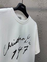 Signature flocked short sleeves