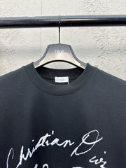 Signature flocked short sleeves