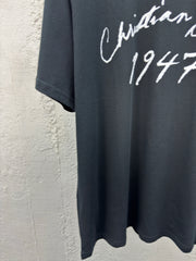 Signature flocked short sleeves