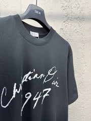 Signature flocked short sleeves