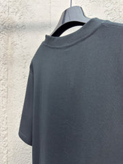 Signature flocked short sleeves