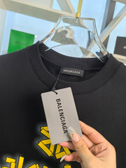 Short-sleeved round neck T-shirt