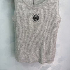 classic logo embroidered vest