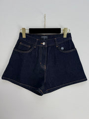 New denim shorts