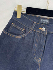 New denim shorts