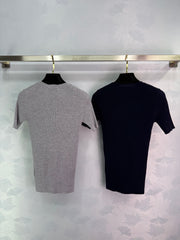 Long knitted short sleeves