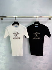 Long knitted short sleeves