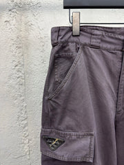 Distressed trousers