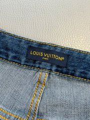 Pocket print jeans