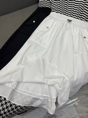 Striped top patchwork dress
