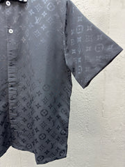 Jacquard full-print POLO shirt