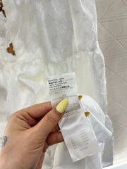 Jacquard belt sleeveless dress