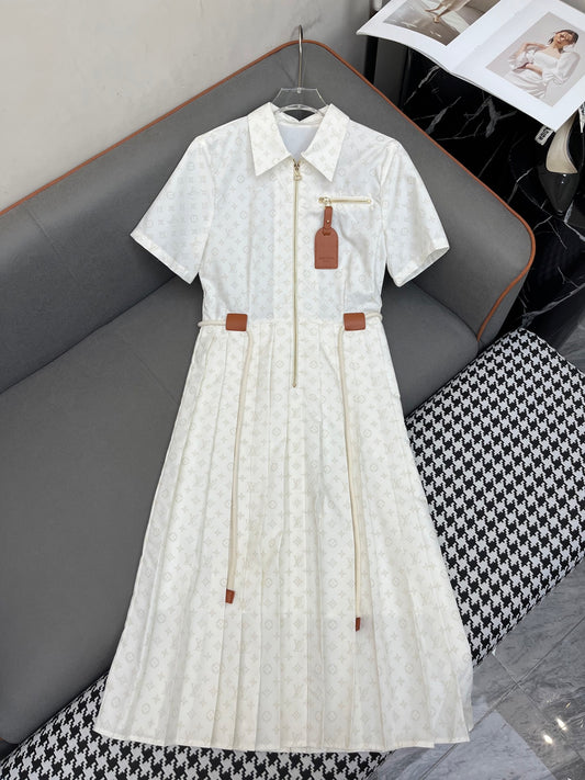 Lapel dress